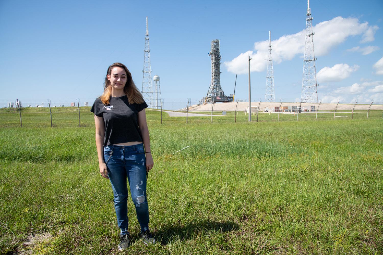 Carthage student at NASA
